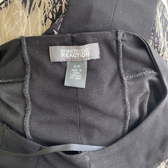 Kenneth Cole Reaction size Small long sleeve tunic keyhole neck top blouse - Picture 8 of 9